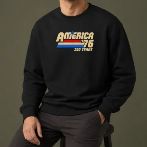 Original America 76 250 Years United States Of America Independence Day Sweater