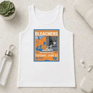 Official Bleachers Jun 23 2026 New York NY TOUR Poster Tank Top