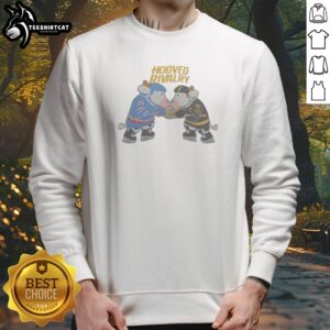 Cow Hooved Rivalry Hockey Sweatshirt