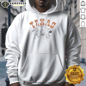 Premium Peanuts Charlie Brown Lucy Linus Texas University Of Texas Baseball Logo hoodie in a vibrant color, perfect for fans.