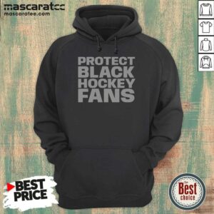 Nice Protect Black Hockey Fans Hoodie