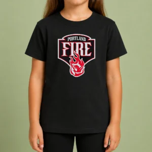 Premium Portland Fire Logo Kids T-Shirt