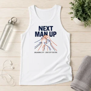 Official Next Man Up Oklahoma City Loud City Culture Basketball Tank Top