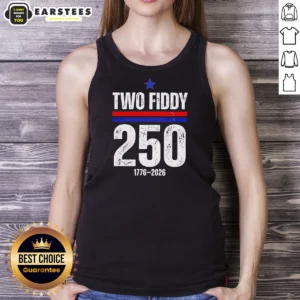 Pretty Two Fiddy 250 17762026 USA Tank Top