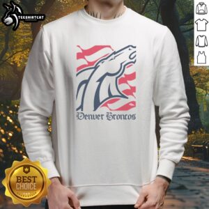 Pretty Denver Broncos American Heritage Wordmark Sweatshirt featuring a bold logo and comfortable fit.