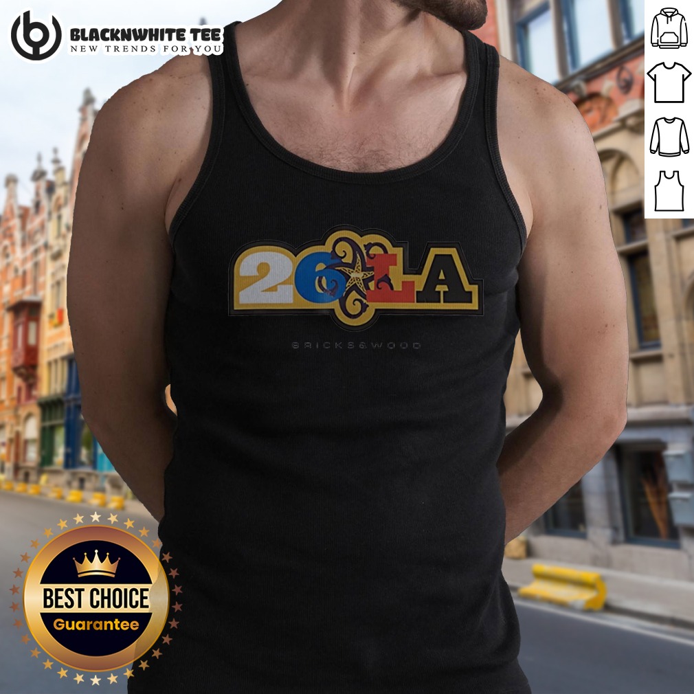 Official 26 LA Bricks And Wood Los Angeles Lakers Tank Top Official 26 LA Bricks And Wood Los Angeles Lakers Tank Top