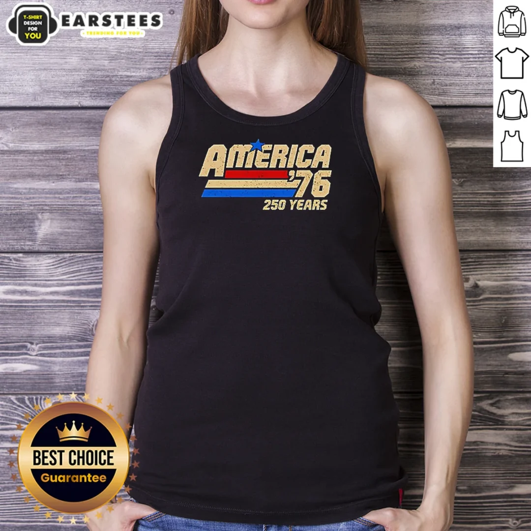 official-america-76-250-years-united-states-of-america-independence-day-tank-top Official America 76 250 Years United States Of America Independence Day Tank Top