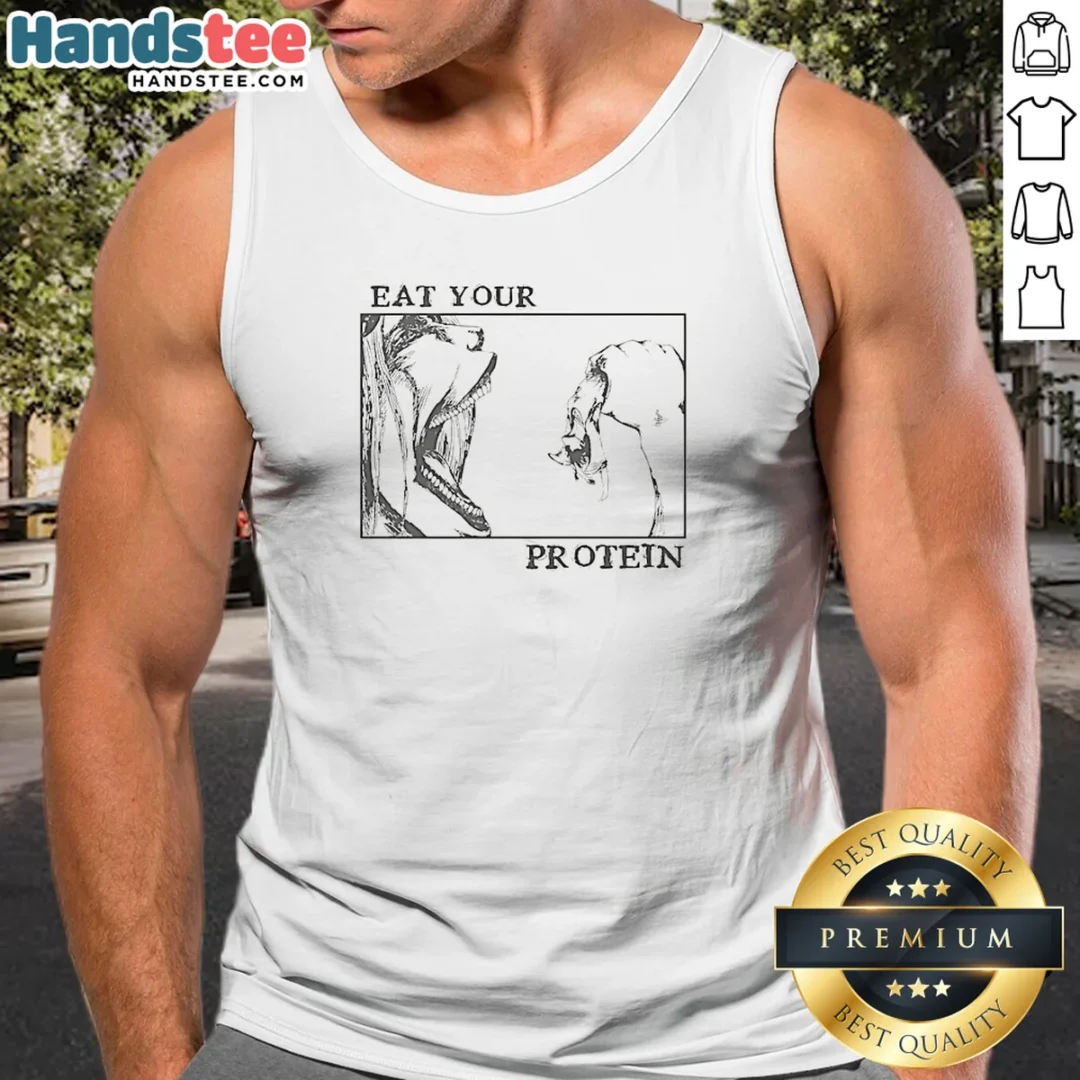 official-attack-on-titan-eat-your-protein-anime-tank-top Official Attack On Titan Eat Your Protein Anime Tank Top