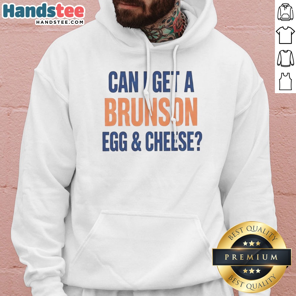 official-can-i-get-a-brunson-egg-cheese-hoodie Official Can I Get A Brunson Egg Cheese Hoodie in a cozy setting, showcasing its unique design and comfortable fit.