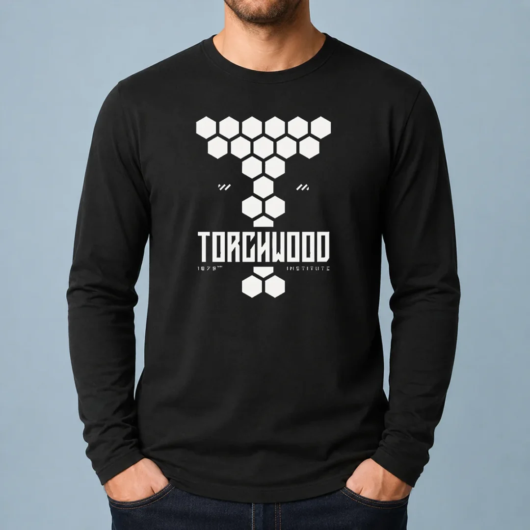 official-hex-rift-tech-torchwood-long-sleeve-shirt Official Hex Rift Tech Torchwood Long Sleeve Shirt