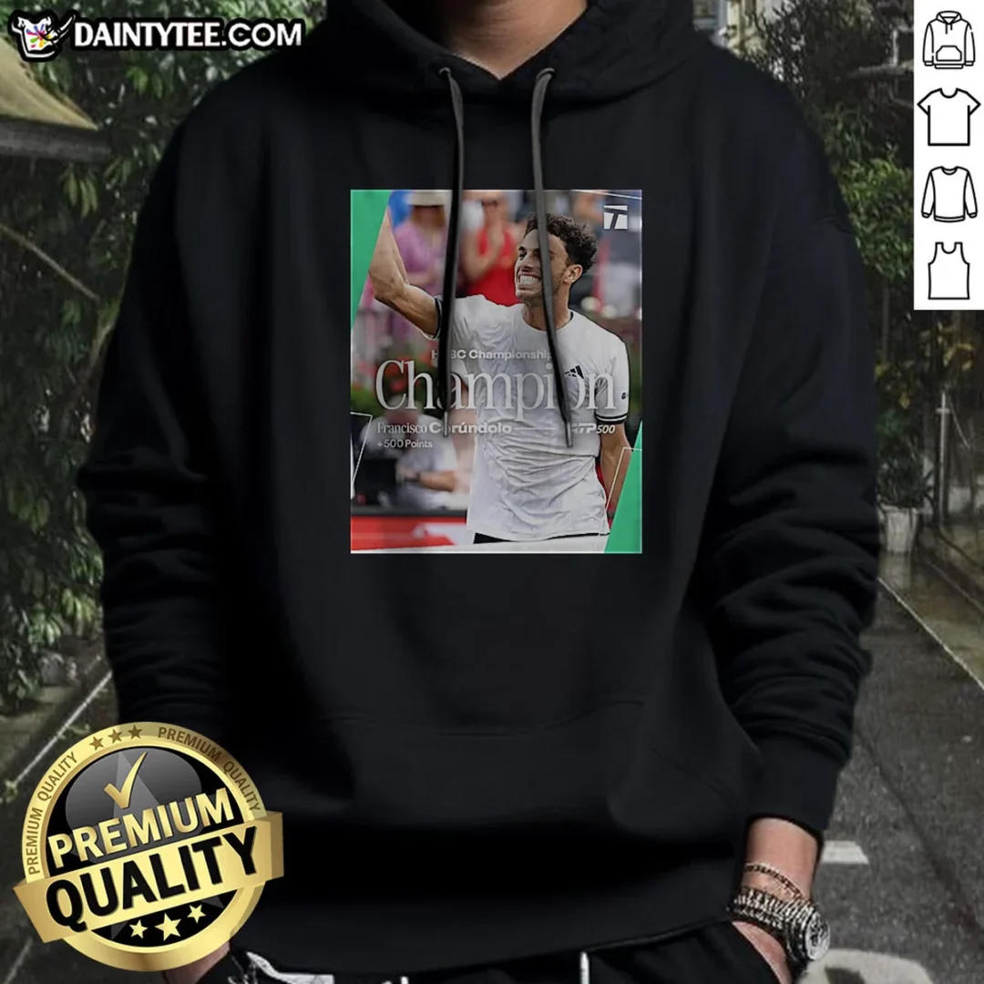 official-hsbc-championships-champion-francisco-cerndolo-atp-500-hoodie Official HSBC Championships Champion Francisco Cerndolo ATP 500 Hoodie