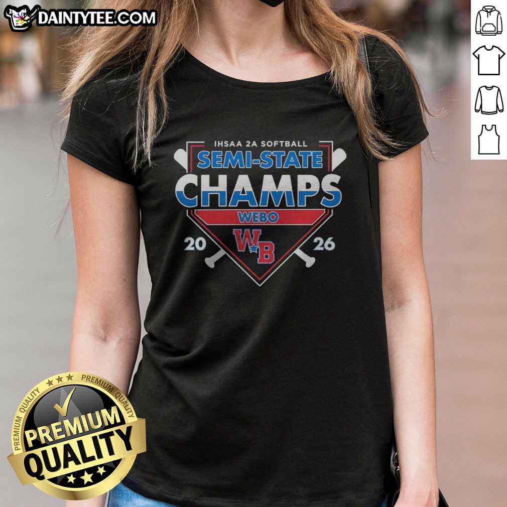 official-ihsaa-2a-softball-semi-state-champs-webo-2026-wb-logo-sport-team-tournament-ladies-shirt Official IHSAA 2A Softball Semi State Champs Webo 2026 WB Logo Sport Team Tournament Ladies Shirt featuring team logo