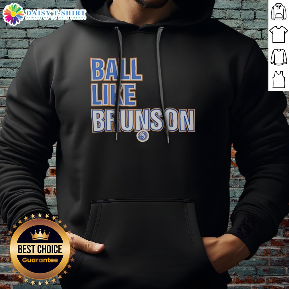 official-jalen-brunson-new-york-knicks-nba-ball-like-brunson-basketball-player-hoodie Official Jalen Brunson New York Knicks NBA Ball Like Brunson Basketball Player Hoodie in navy blue with front graphic