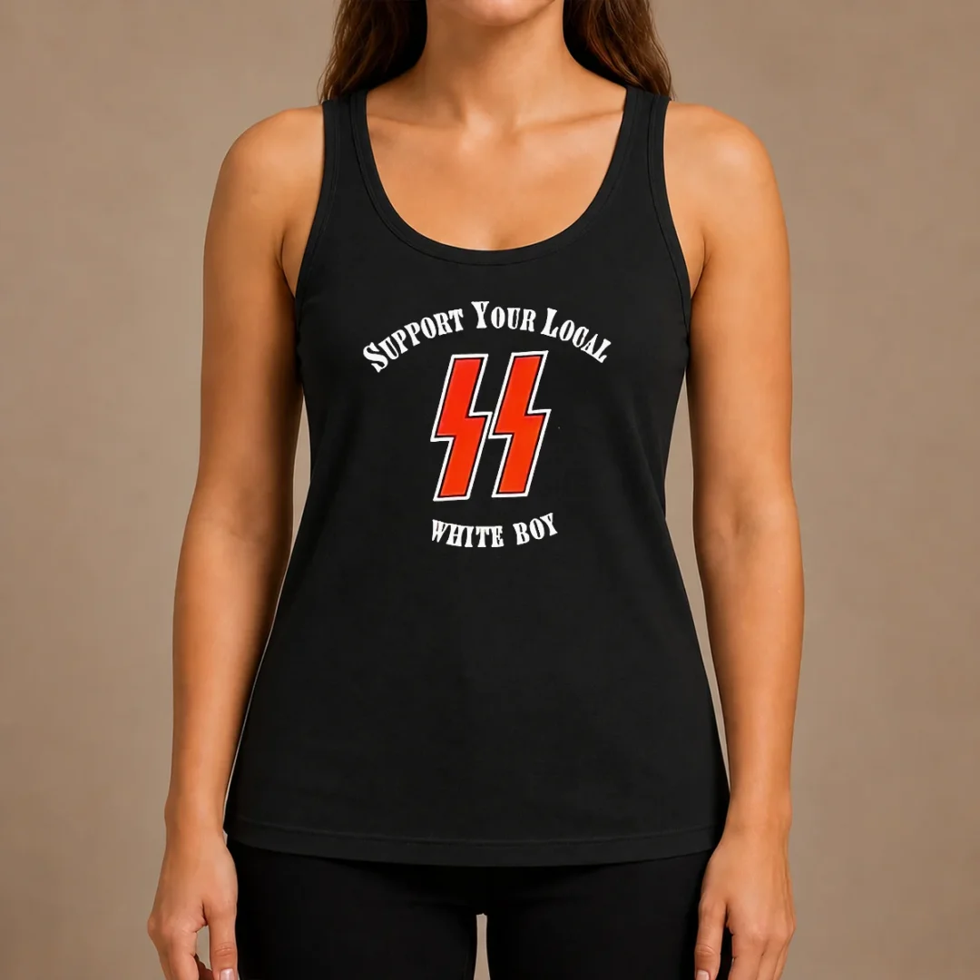 official-lightning-bolts-support-your-local-white-boy-tank-top Official Lightning Bolts Support Your Local White Boy Tank Top