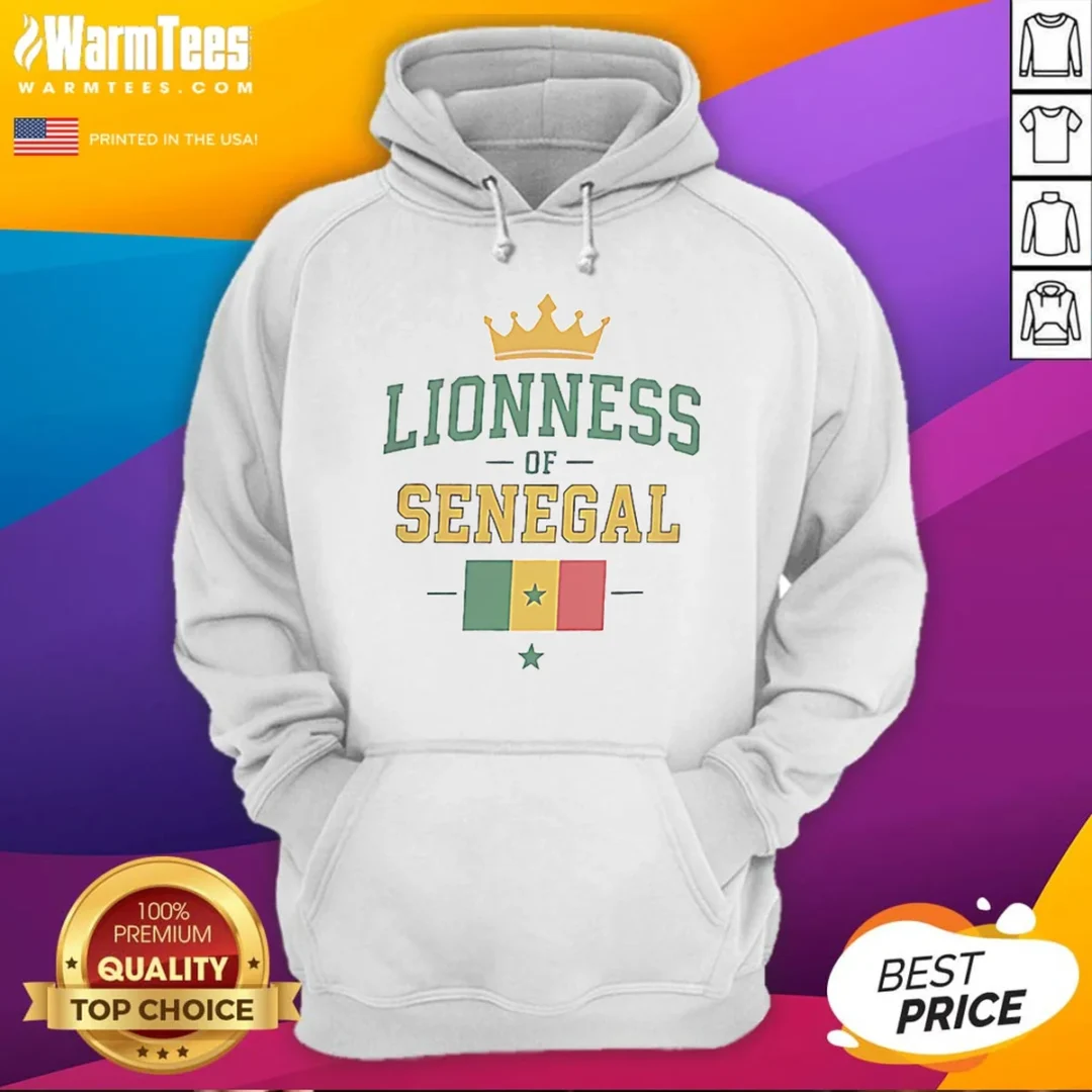 official-lioness-of-senegal-flag-and-crown-national-hoodie Official Lioness Of Senegal Flag And Crown National Hoodie