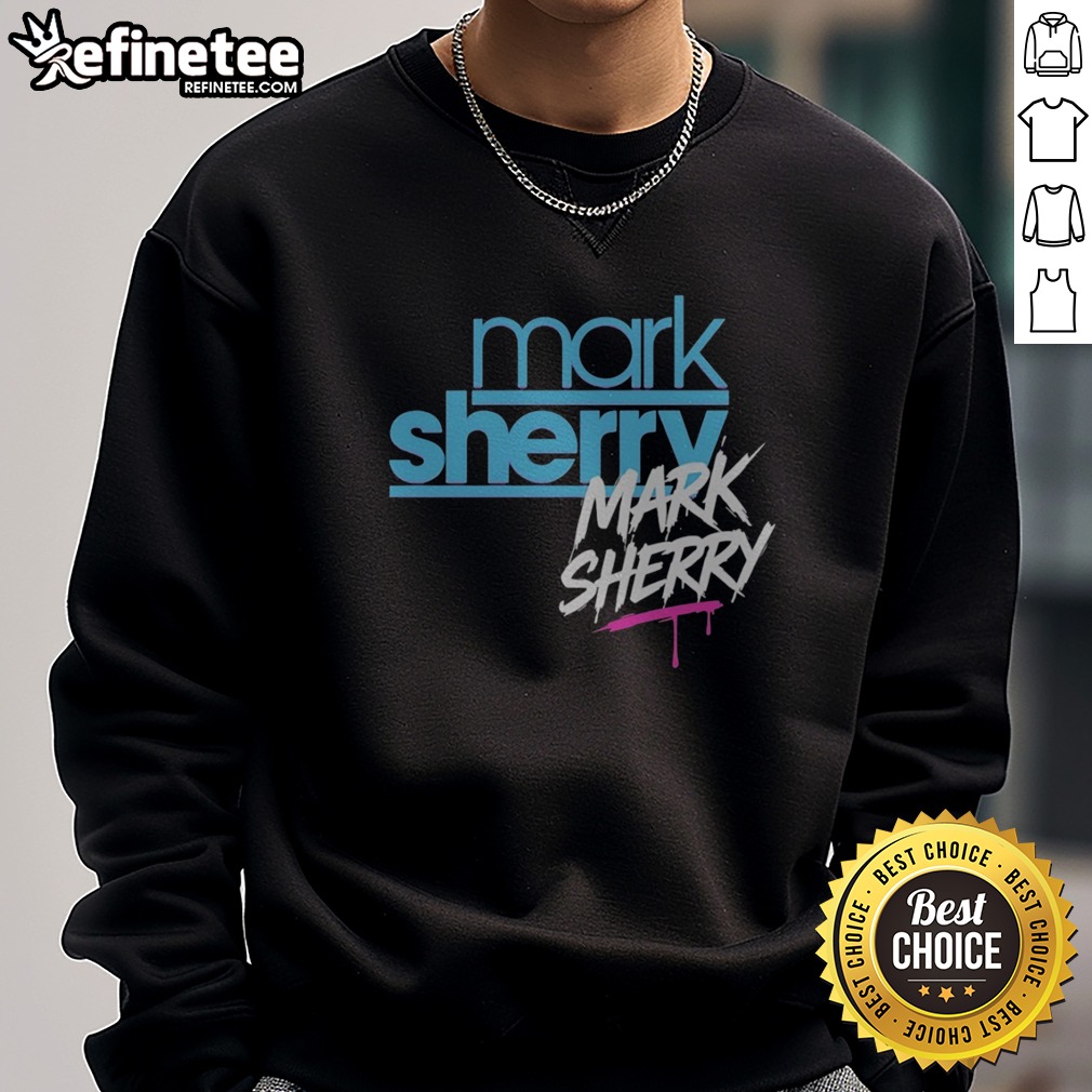 official-mark-sherry-repeat-sweatshirt Official Mark Sherry Repeat sweatshirt featuring a unique design for fans of Mark Sherry.