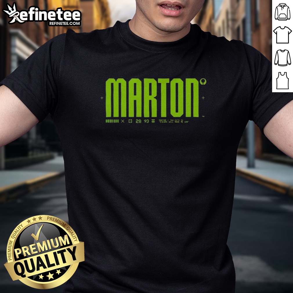 official-marton-starfield-marton-tau-ceti-iv-escape-will-make-me-god-t-shirt Official Marton Starfield Marton Tau Ceti Iv Escape Will Make Me God t shirt displayed on a neutral background.