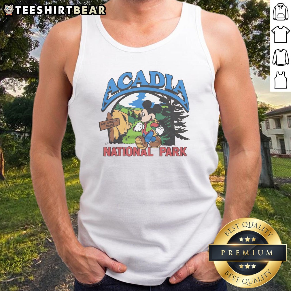 official-mickey-mouse-acadia-national-park-tank-top Official Mickey Mouse Acadia National Park Tank top featuring vibrant graphics and a comfortable fit.