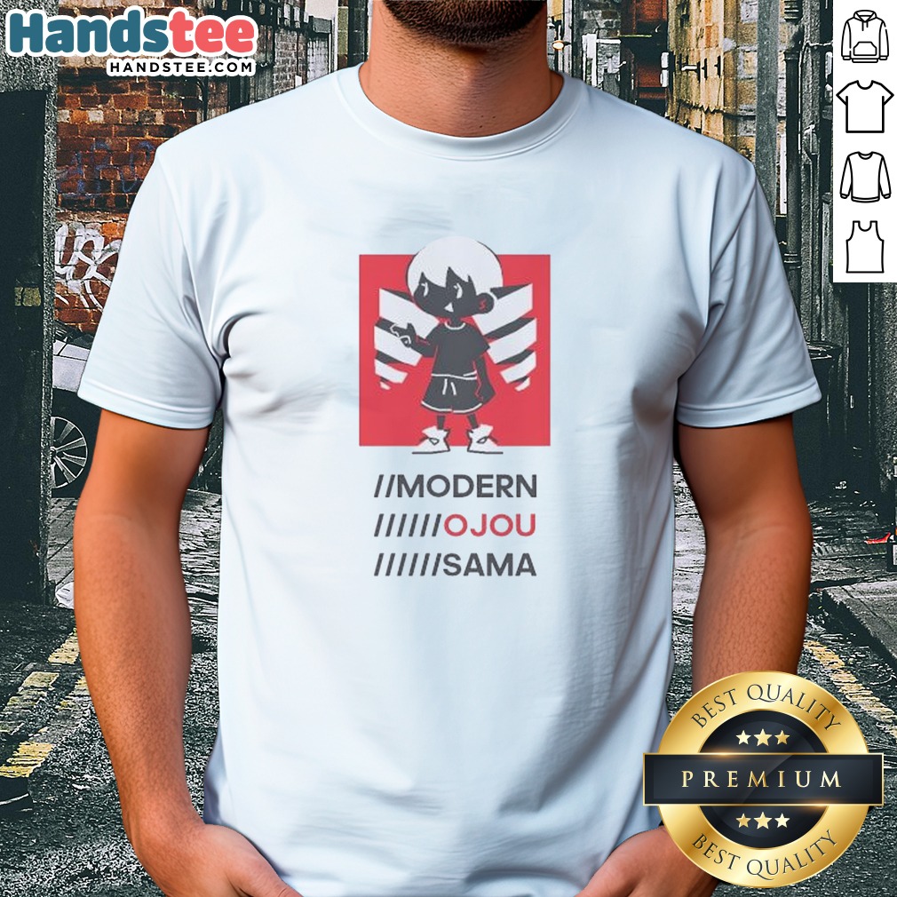 official-modern-ojou-sama-shirt Official Modern Ojou Sama Shirt featuring a clean, elegant design on a comfortable short-sleeve garment