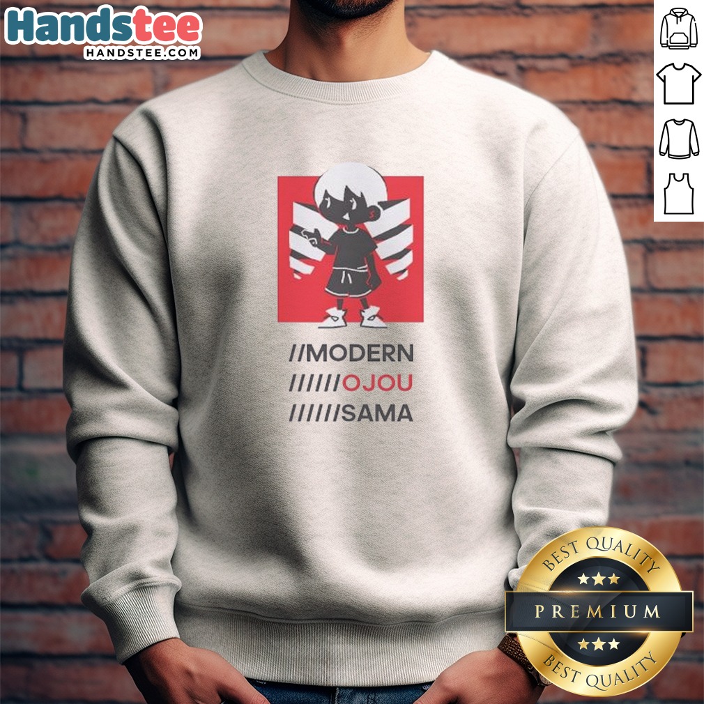 official-modern-ojou-sama-sweatshirt Official Modern Ojou Sama Sweatshirt in soft fabric with a relaxed fit and modern design