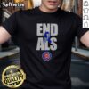 Official Nico Hoerner End ALS Chicago Cubs t-shirt featuring a bold design for fans.