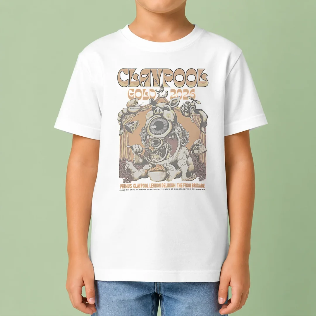 official-primus-in-atlanta-ga-on-june-20-2026-kids-t-shirt Official Primus In Atlanta Ga On June 20 2026 Kids T-Shirt