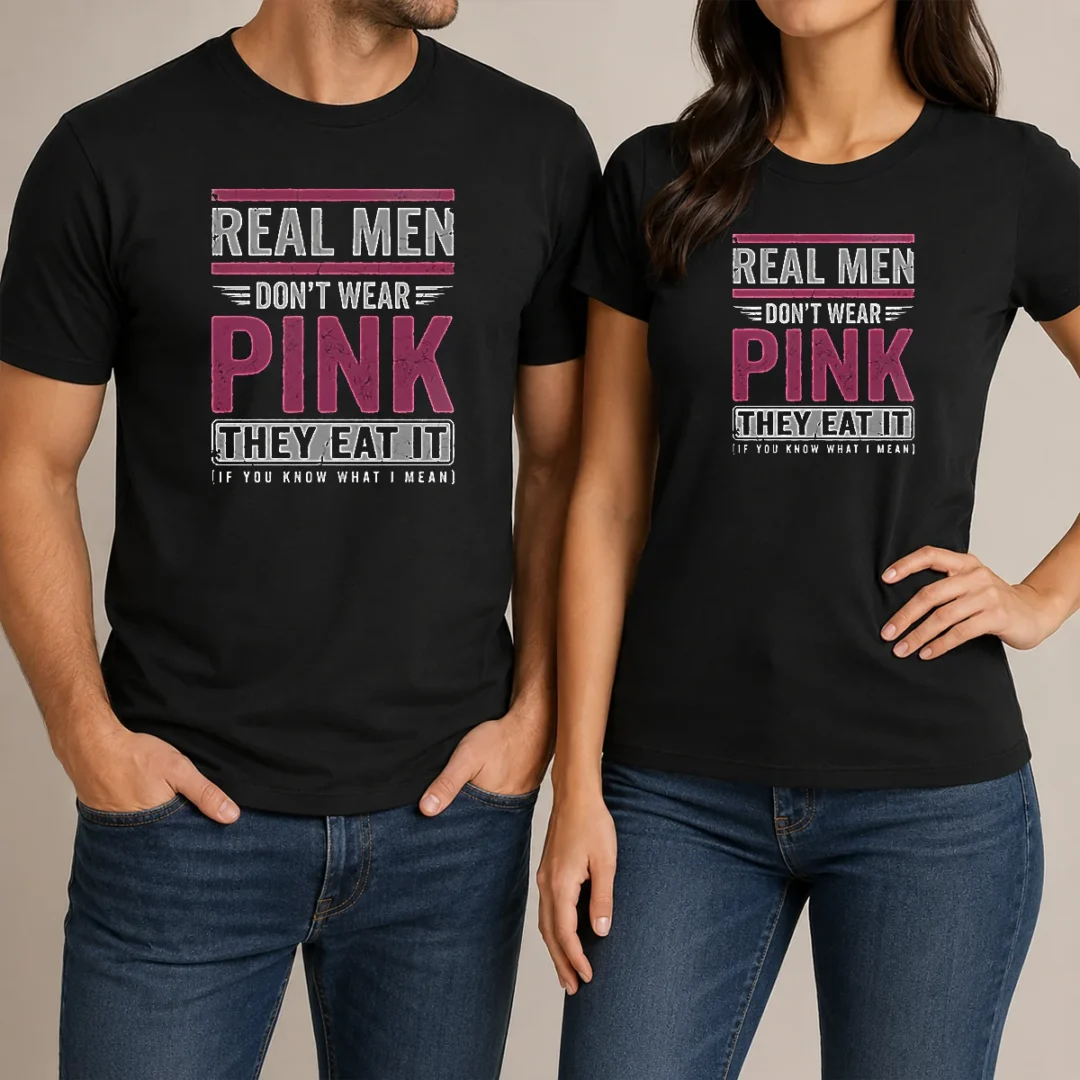 official-real-men-don-t-wear-pink-they-eat-it-if-you-know-what-i-mean-t-shirt-1 Official Real Men Don'T Wear Pink They Eat It If You Know What I Mean