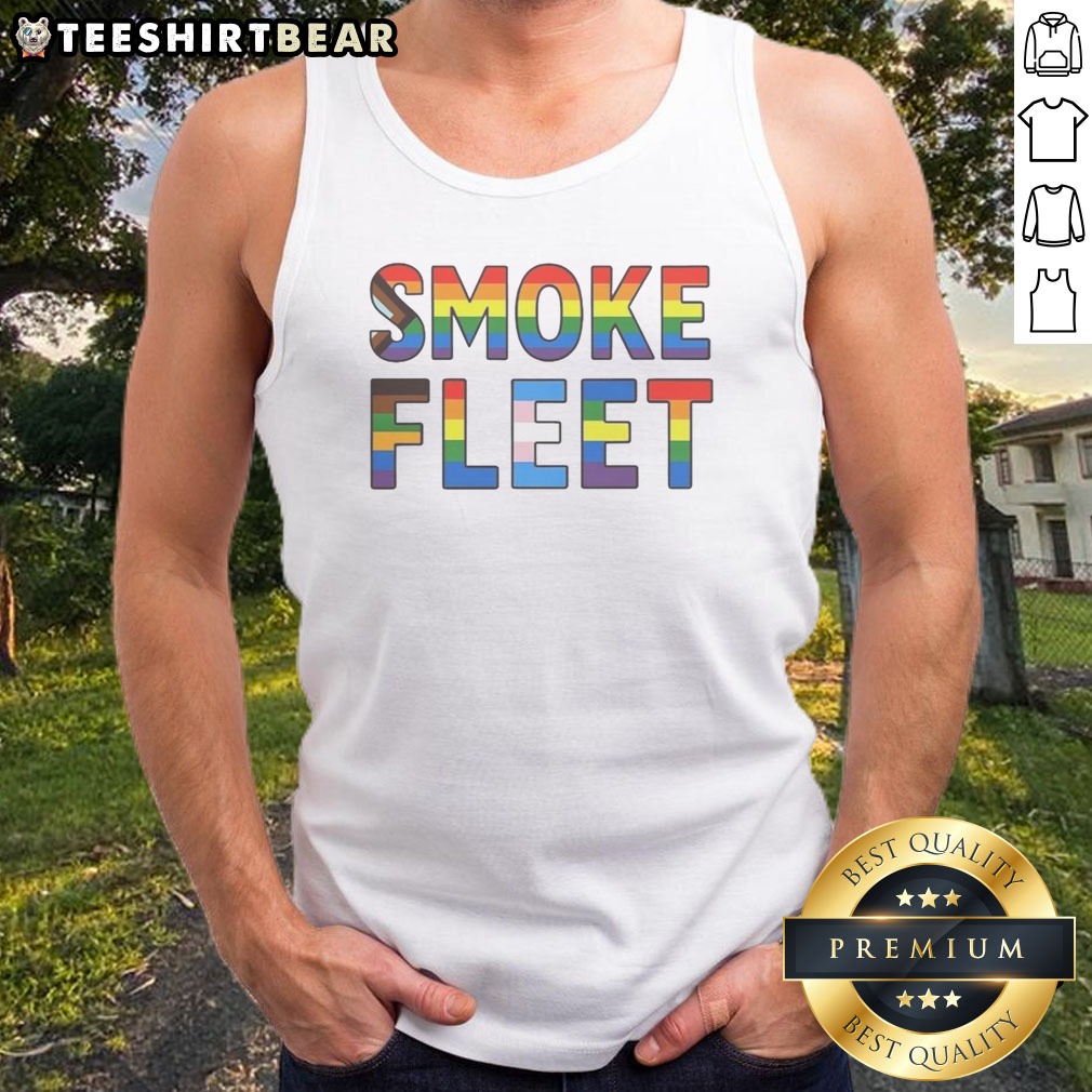 official-smoke-fleet-happy-pride-month-tank-top Official Smoke Fleet Happy Pride Month Tank top featuring vibrant pride colors and a comfortable fit.