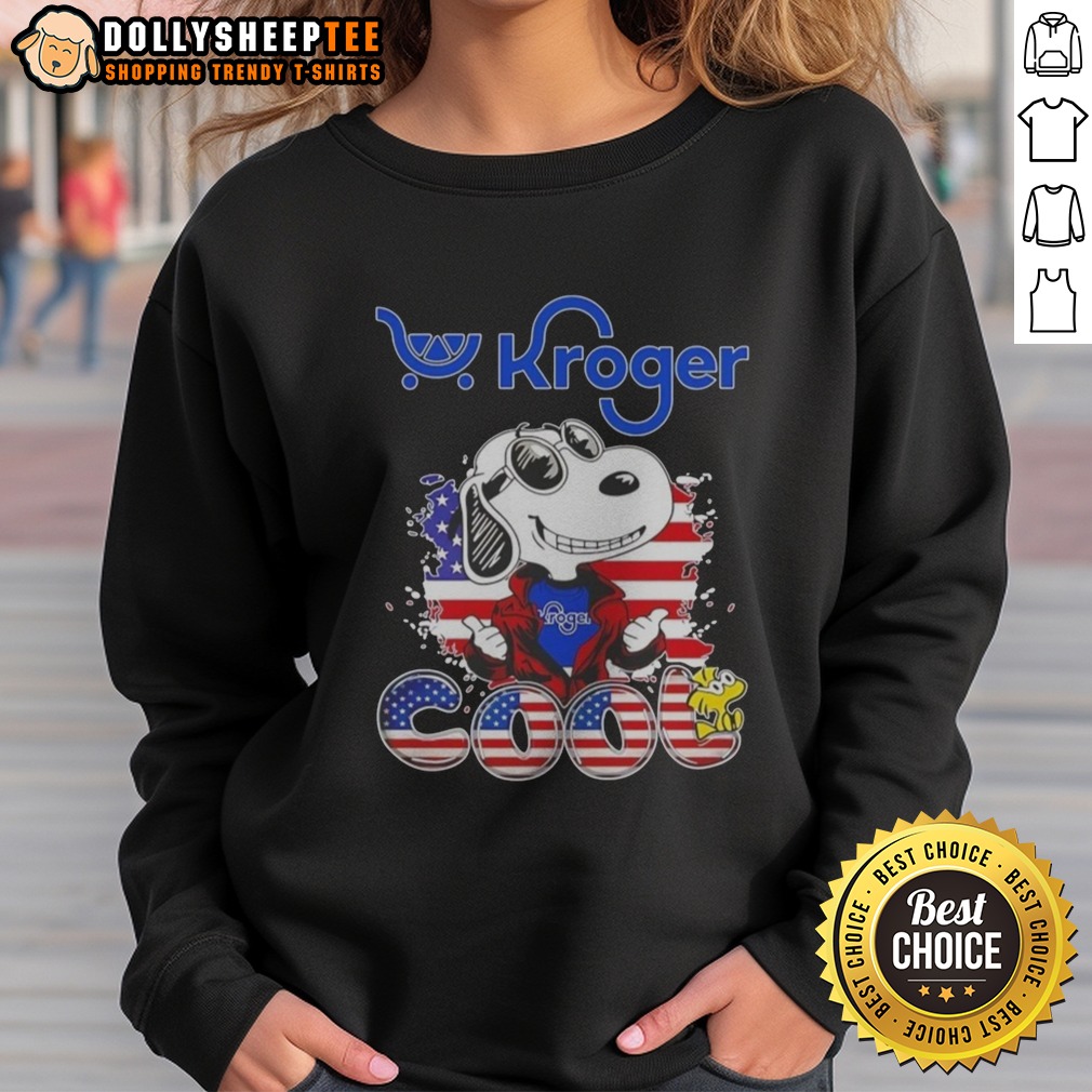 official-snoopy-woodstock-kroger-peanuts-cool-sweatshirt Official Snoopy Woodstock Kroger Peanuts Cool Sweatshirt featuring iconic characters, perfect for Peanuts fans.