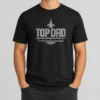Official Top Dad Top Gun Logo Parody