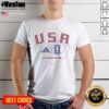 Official USA FIFA World Cup 2026 Somos Nous Sommes We Are shirt displayed on a clean background