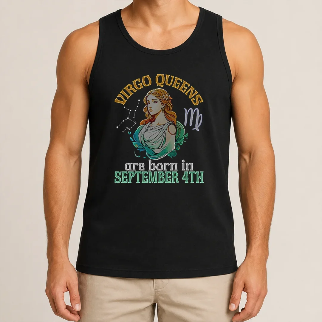 Official Virgo Queens Are Born In September 4th Tank Top Official Virgo Queens Are Born In September 4th Tank Top