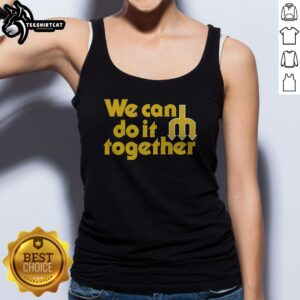 Funny Seattle Mariners We Can Do It Together Trident Logo Tank top featuring a vibrant design for fans.