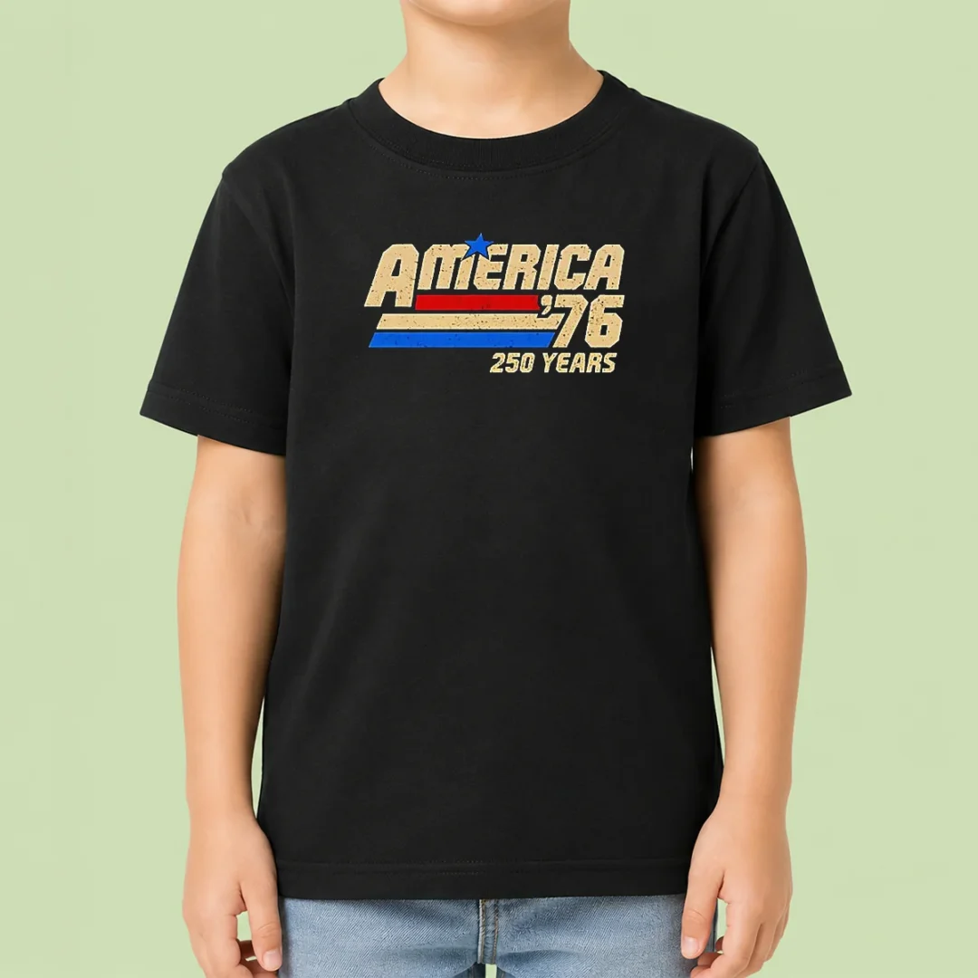 original-america-76-250-years-united-states-of-america-independence-day-kids-t-shirt Original America 76 250 Years United States Of America Independence Day Kids T-Shirt