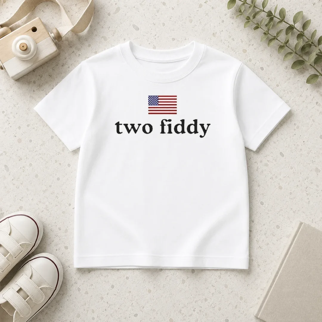 original-american-flag-two-fiddy-kids-t-shirt Original American Flag Two Fiddy Kids T-Shirt