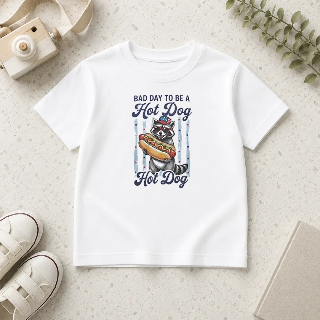 original-bad-day-to-be-a-hot-dog-kids-t-shirt Original Bad Day To Be A Hot Dog Kids T-Shirt