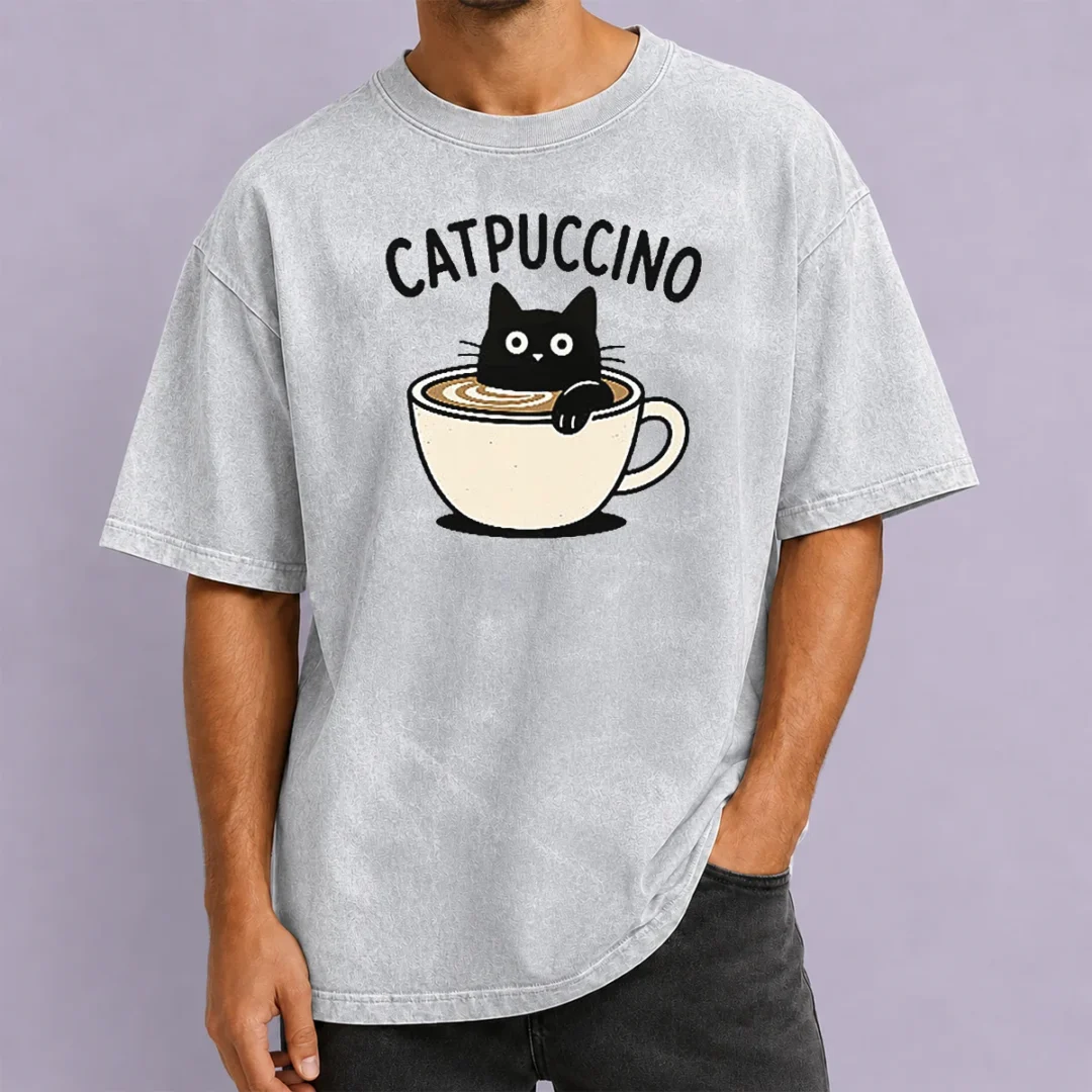 original-catpuccino-washed-t-shirt Original Catpuccino Washed T-Shirt