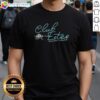 Original Club Estes Utah State Volleyball Shirt in black with white and red logo on front