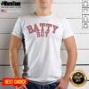 Original Destin Conrad Batty Boy Pride shirt in classic fit, featuring bold colorful pride graphic on front