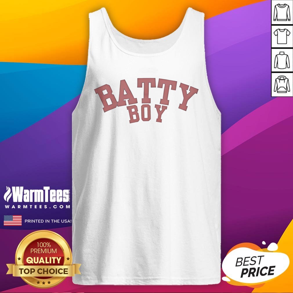 original-destin-conrad-batty-boy-pride-tank-top Original Destin Conrad Batty Boy Pride tank top in black with colorful pride graphic on front