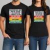 Original Fascism Does Not Arrive Saying I Am Fascism It Arrives Saying Law And Order graphic t shirt in black, front view