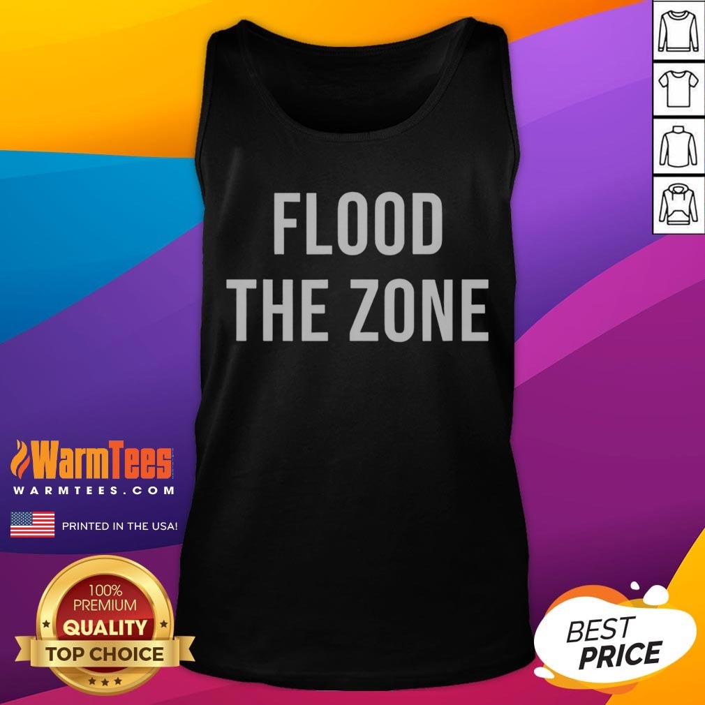 original-flood-the-zone-tank-top Original Flood The Zone tank top featuring a bold graphic design on a comfortable fabric.