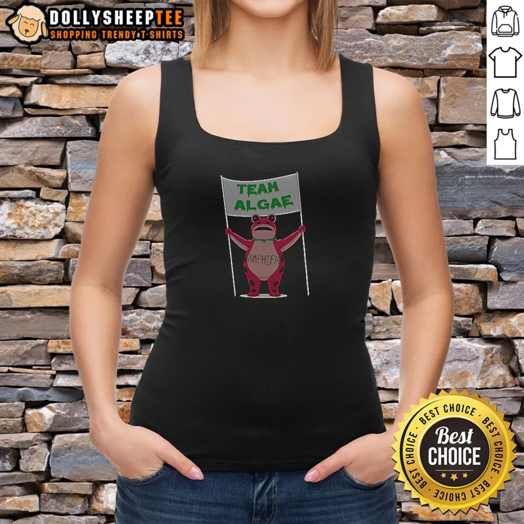 Original Frog Holding Team Algae Amphifa Tank Top Original Frog Holding Team Algae Amphifa Tank Top