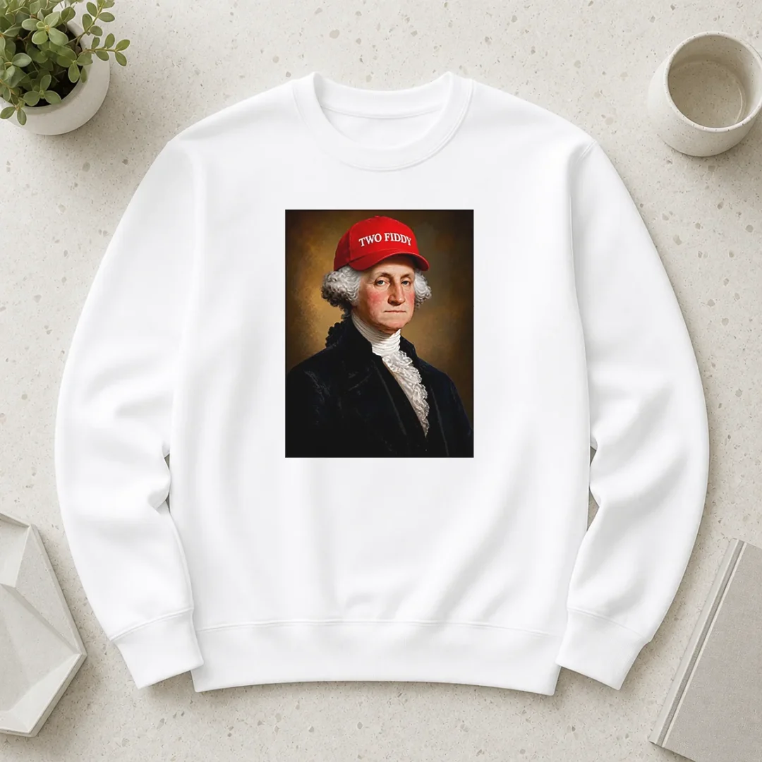original-george-washington-president-america-hat-with-two-fiddy-sweater Original George Washington President America Hat With Two Fiddy Sweater