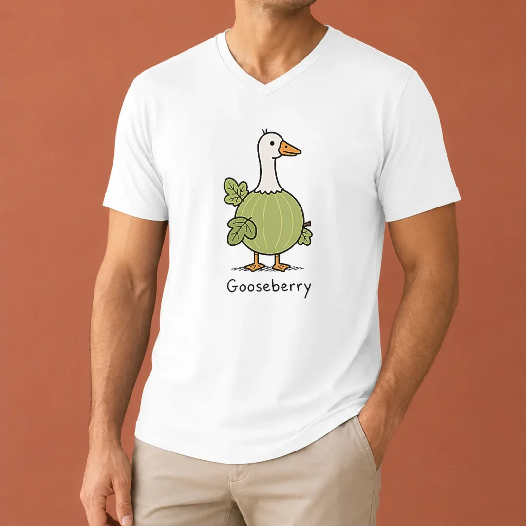 original-gooseberry-v-neck-shirt Original Gooseberry V-Neck Shirt