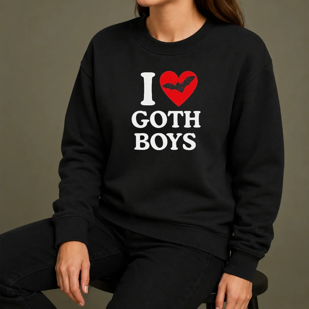 Original I Love Goth Boys Sweater Original I Love Goth Boys Sweater