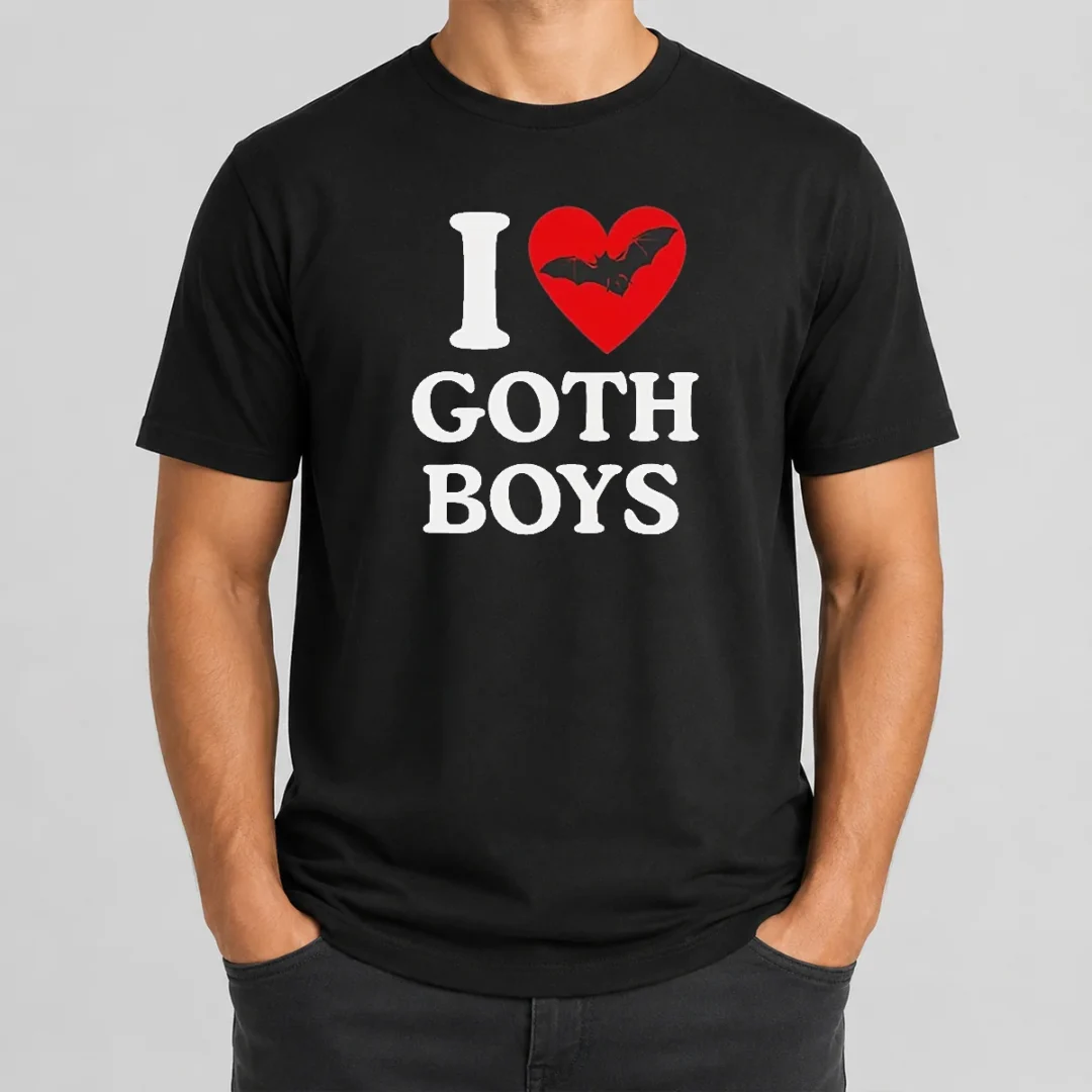 Original I Love Goth Boys t shirt Original I Love Goth Boys