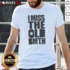 Original I Miss The Old BMTH Shirt featuring a unique graphic design on a comfortable tee.