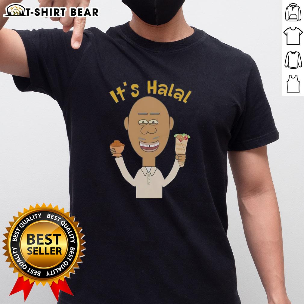 Original It'S Halal Man Eating Dates Kebab Muslim Islamic Ramadan T Shirt Original It'S Halal Man Eating Dates Kebab on a Muslim Islamic Ramadan T-Shirt design showcasing festive spirit.