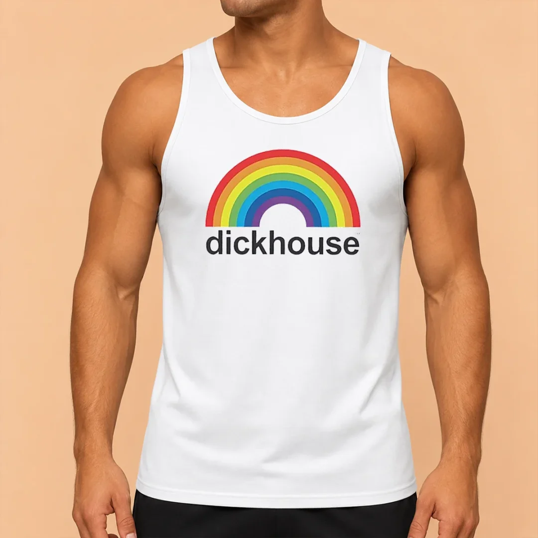 original-jackass-dickhouse-productions-rainbows-tank-top Original Jackass Dickhouse Productions Rainbows Tank Top